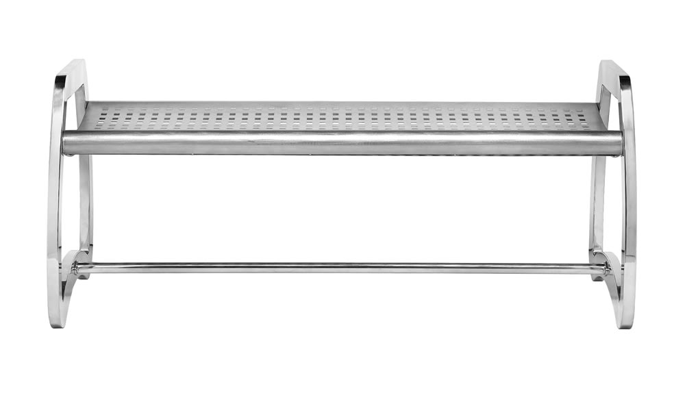 新品　JSF x Manhattan Records Bench GuestSupply US | Skyline Stainless Steel 6 Foot Bench (no backrest